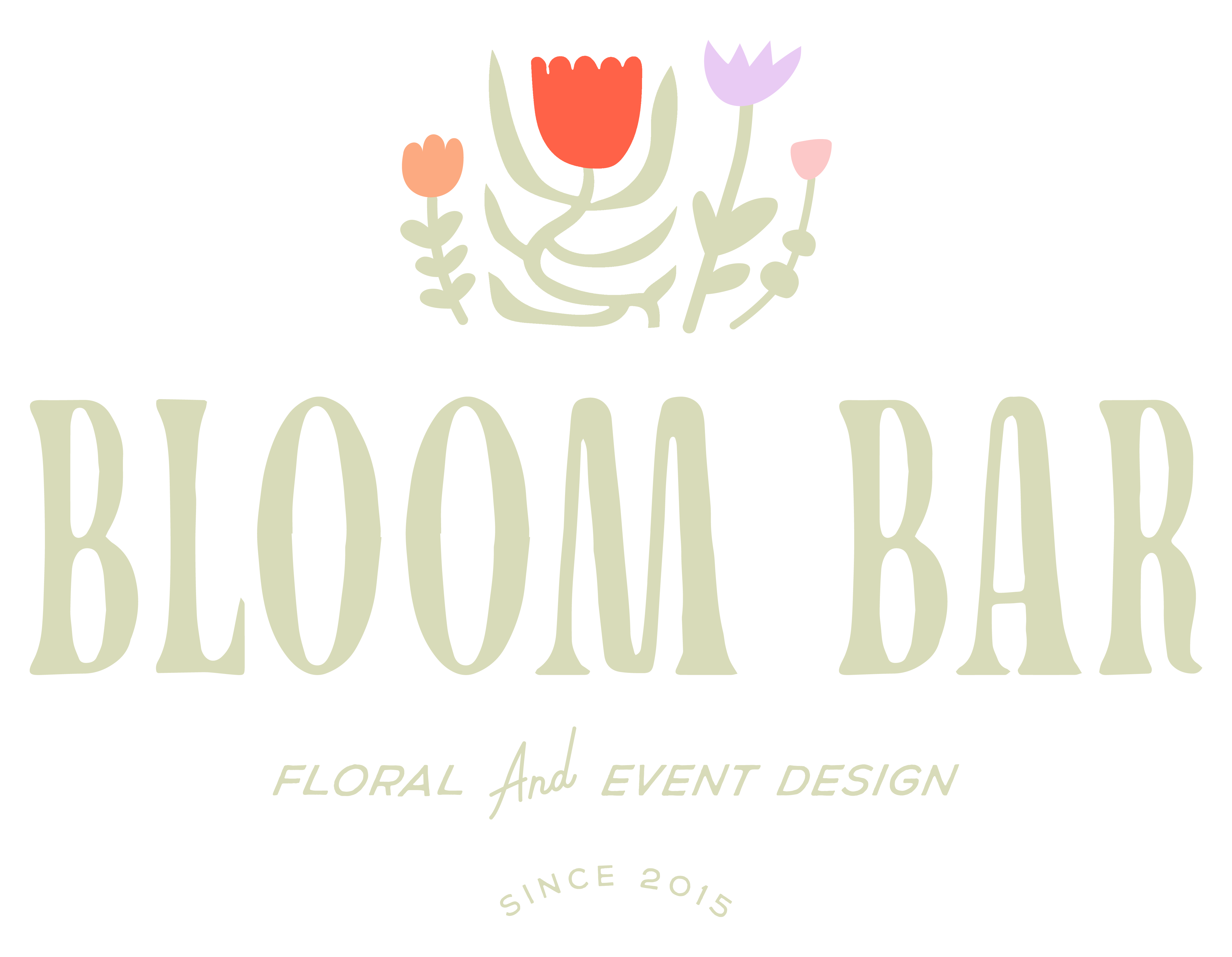 Bloom Bar Flower logo