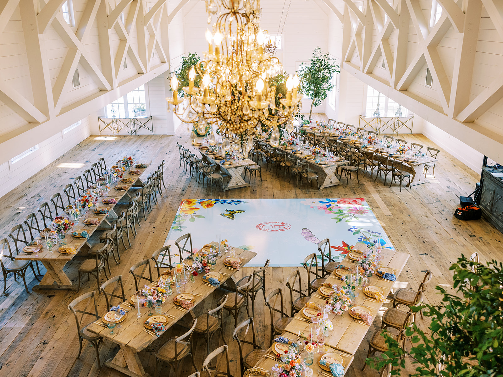 Round Top wedding